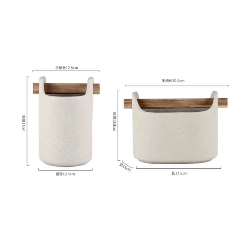 Luxury Ceramic Cutlery & Utensil Holder