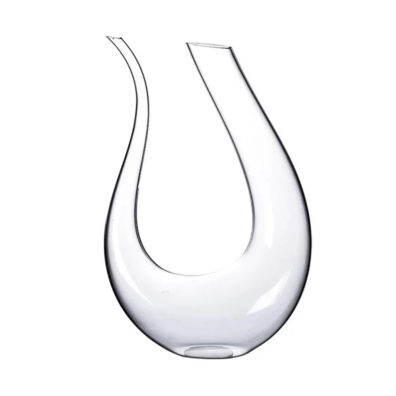 Elegant Hand-Blown Wine Decanter with Aerator – 1500ML Crystal Glass