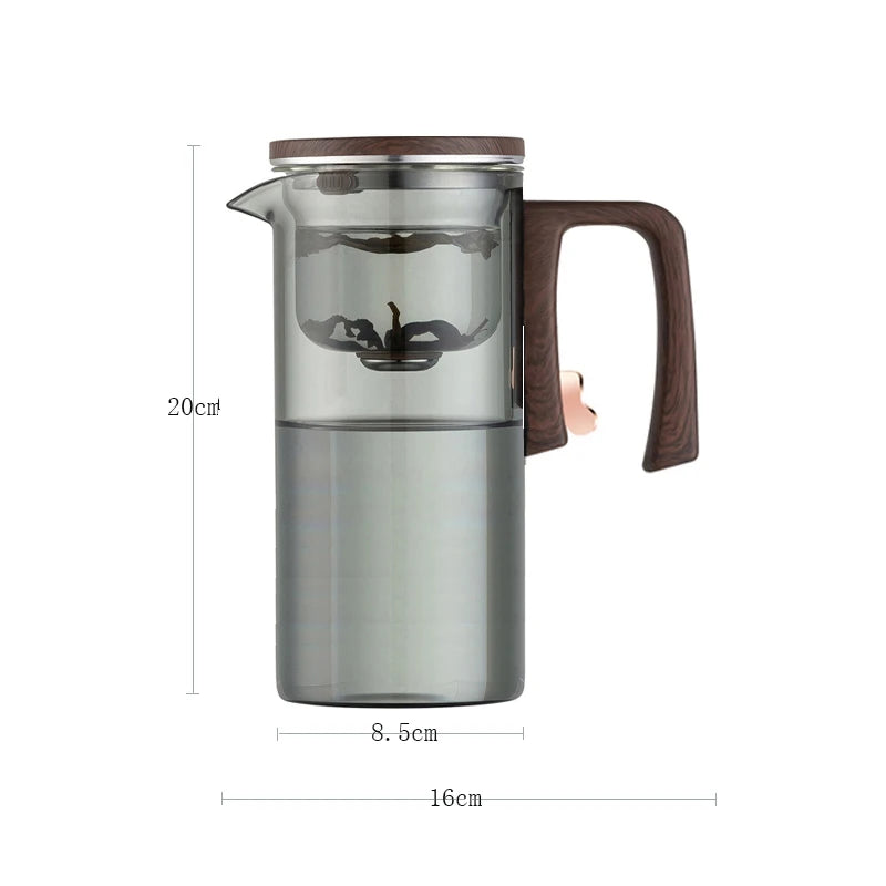 Magnetic Glass Tea Pot – One Click Infuser