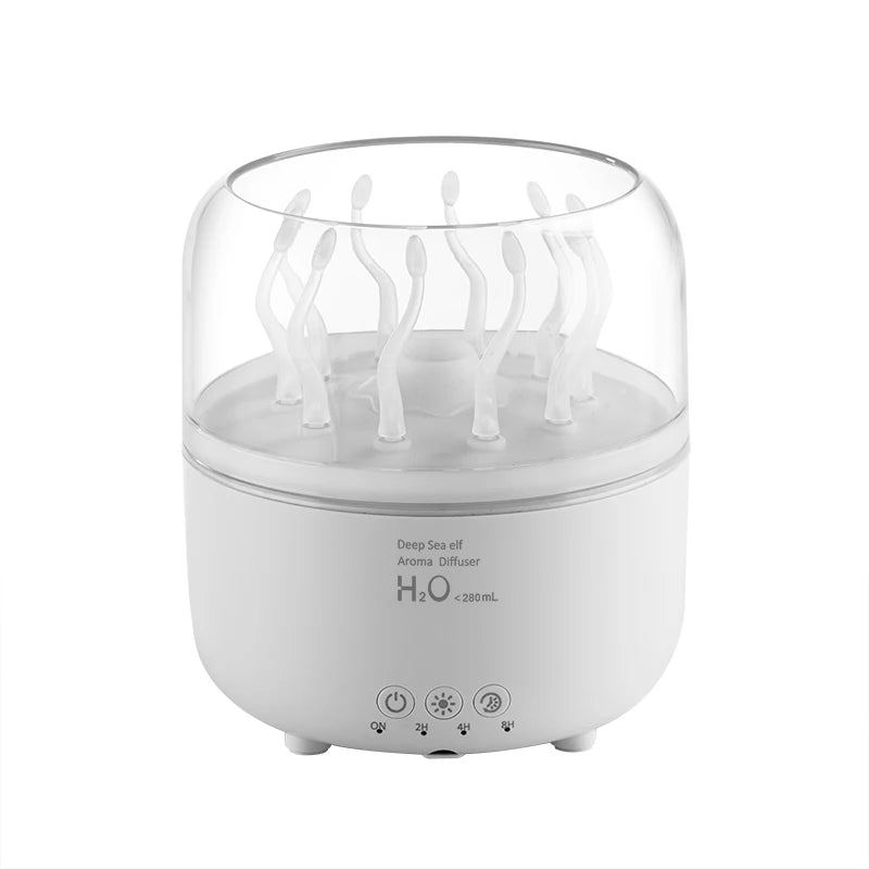 Relaxing Jellyfish Aroma Diffuser – Color-Changing LED
