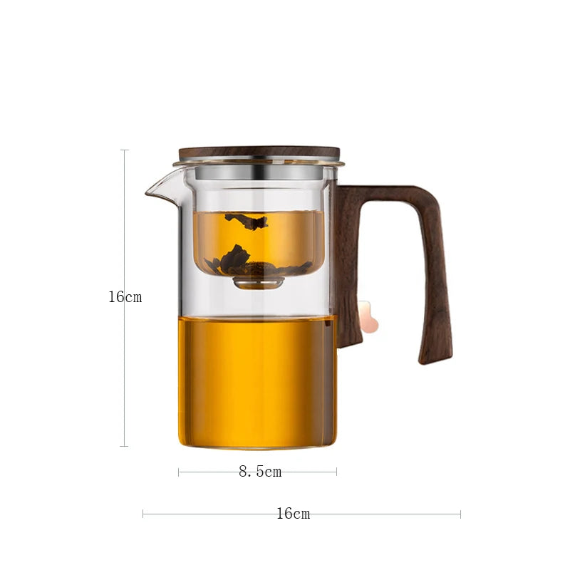 Magnetic Glass Tea Pot – One Click Infuser