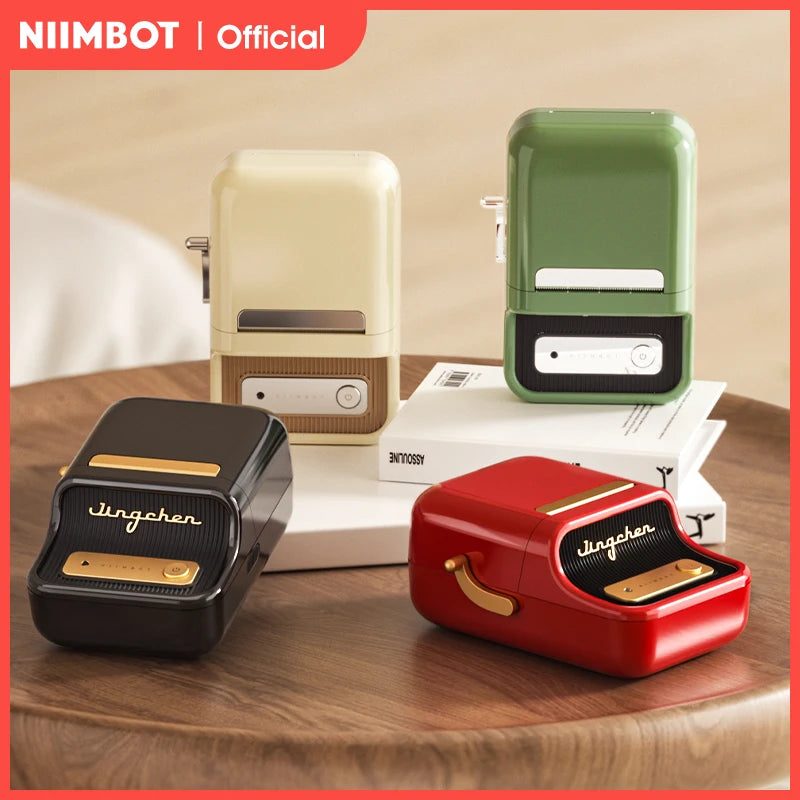 NiiMbot B21 Portable Label Printer – Bluetooth Sticker Machine