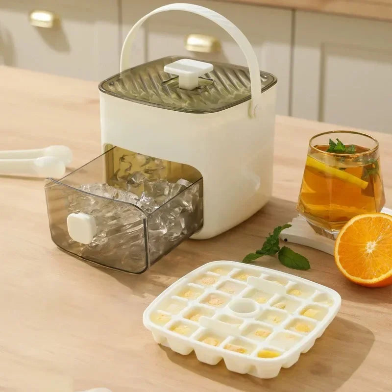 48-Grid Ice Cube Maker – One-Press Easy Release