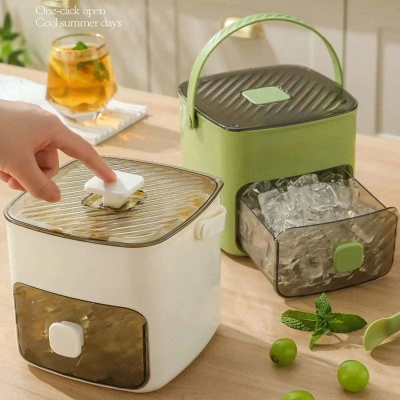 48-Grid Ice Cube Maker – One-Press Easy Release