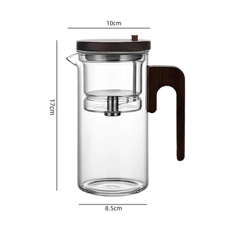 Magnetic Glass Tea Pot – One Click Infuser