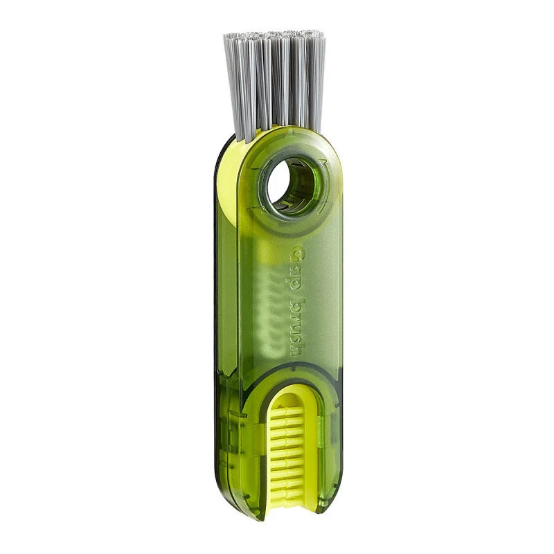 3-in-1 Water Bottle Cleaning Brush – Lid & Gap Scrubber
