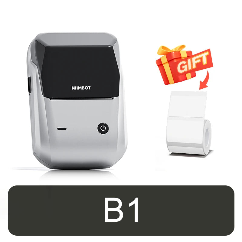NiiMbot B21 Portable Label Printer – Bluetooth Sticker Machine
