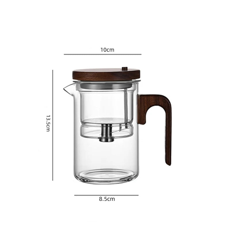 Magnetic Glass Tea Pot – One Click Infuser
