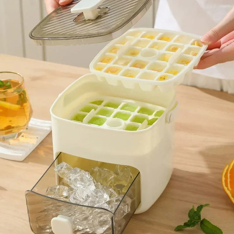 48-Grid Ice Cube Maker – One-Press Easy Release