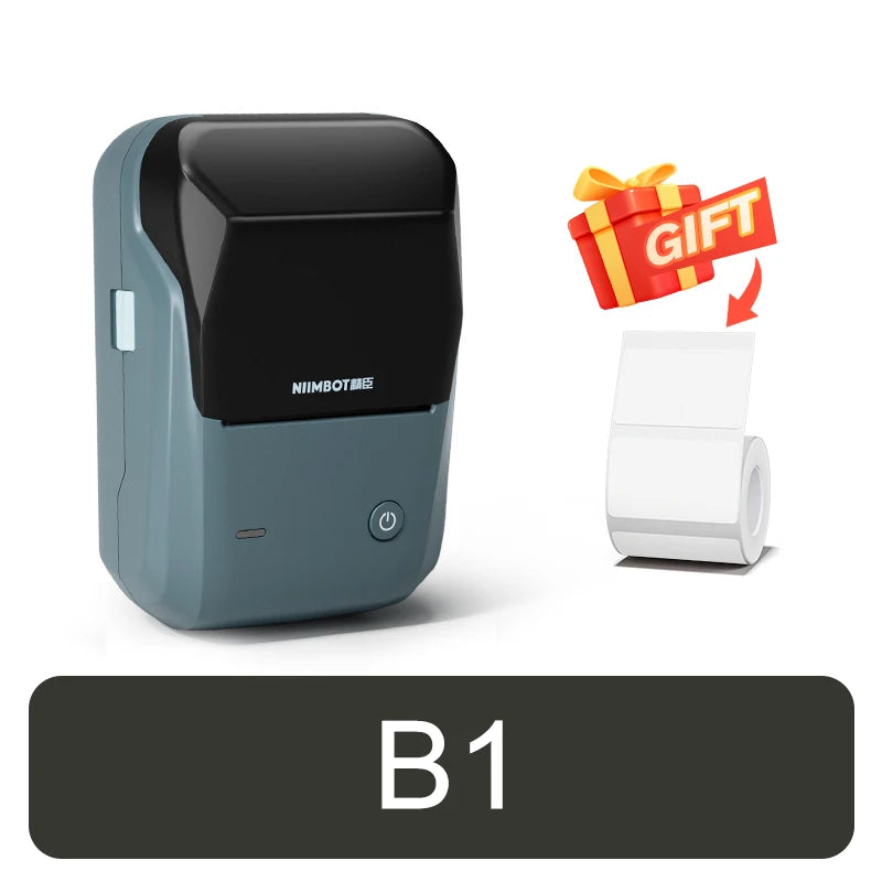 NiiMbot B21 Portable Label Printer – Bluetooth Sticker Machine