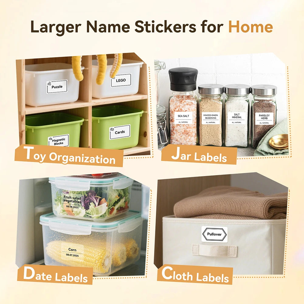 NiiMbot B21 Portable Label Printer – Bluetooth Sticker Machine