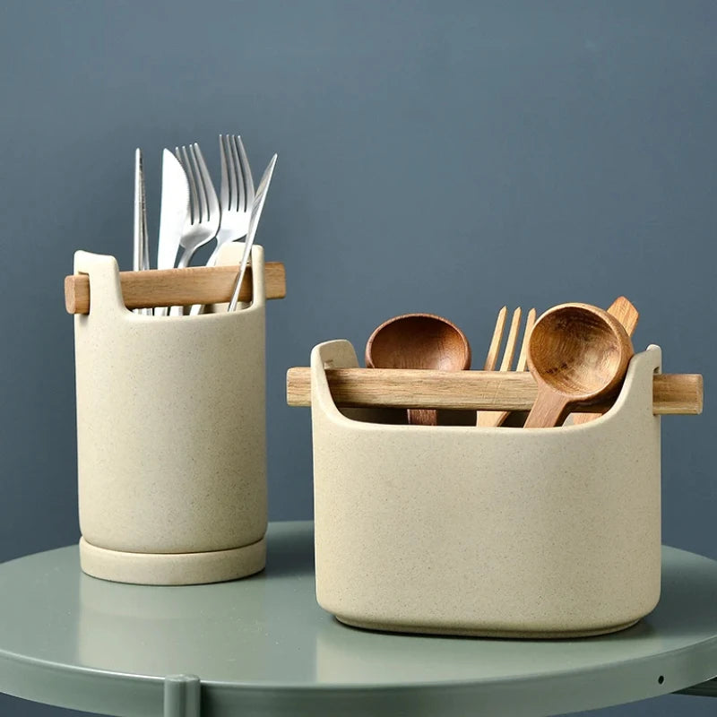 Luxury Ceramic Cutlery & Utensil Holder