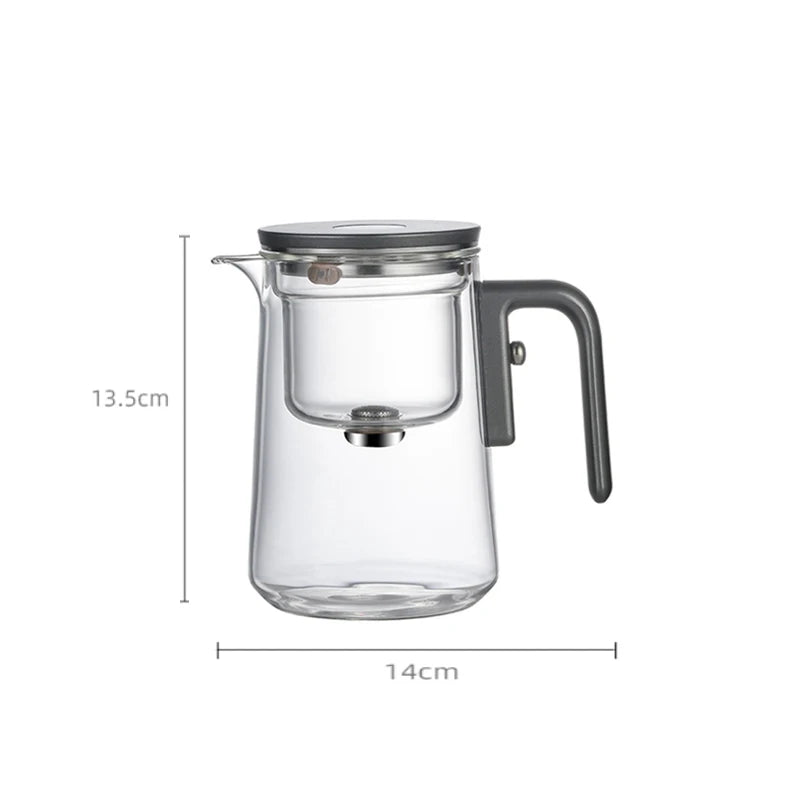 Magnetic Glass Tea Pot – One Click Infuser