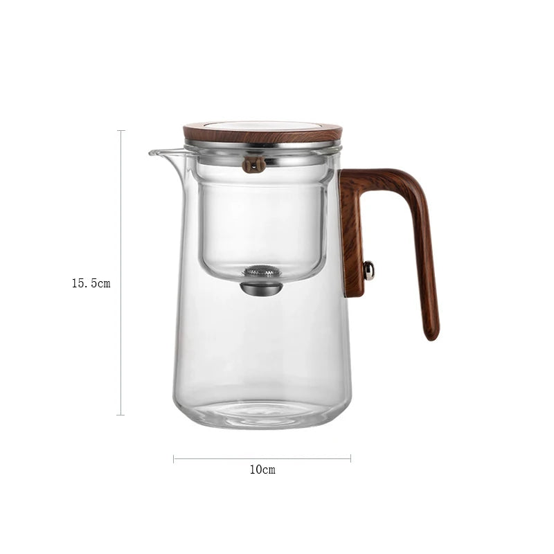 Magnetic Glass Tea Pot – One Click Infuser