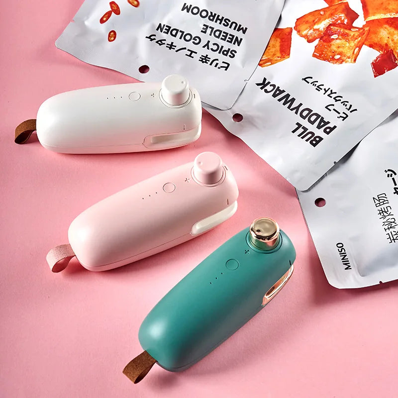 Mini USB Heat Sealer – Portable Food Bag Sealing Machine